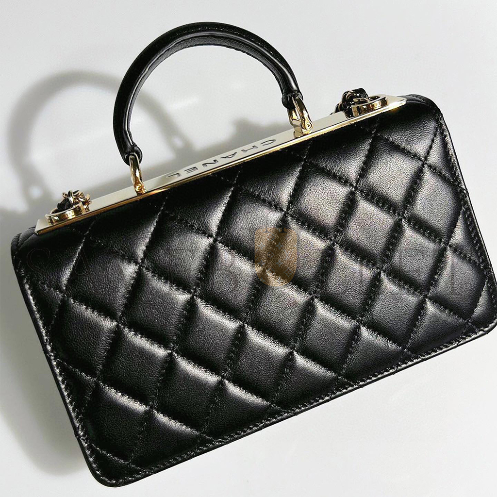 Ch*el master accordion chain bag (22*19*5.5cm)